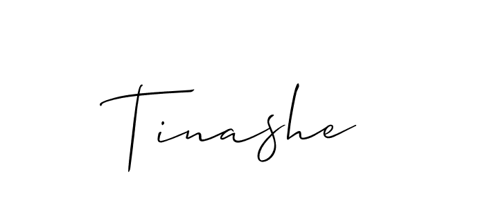 Create a beautiful signature design for name Tinashe. With this signature (Allison_Script) fonts, you can make a handwritten signature for free. Tinashe signature style 2 images and pictures png