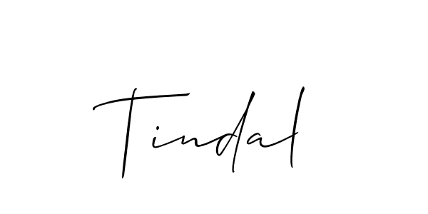 You should practise on your own different ways (Allison_Script) to write your name (Tindal) in signature. don't let someone else do it for you. Tindal signature style 2 images and pictures png