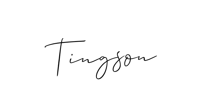 Here are the top 10 professional signature styles for the name Tingson. These are the best autograph styles you can use for your name. Tingson signature style 2 images and pictures png