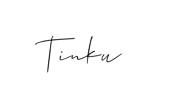 Make a short Tinku  signature style. Manage your documents anywhere anytime using Allison_Script. Create and add eSignatures, submit forms, share and send files easily. Tinku  signature style 2 images and pictures png