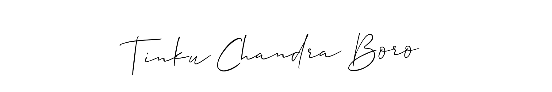 Best and Professional Signature Style for Tinku Chandra Boro. Allison_Script Best Signature Style Collection. Tinku Chandra Boro signature style 2 images and pictures png