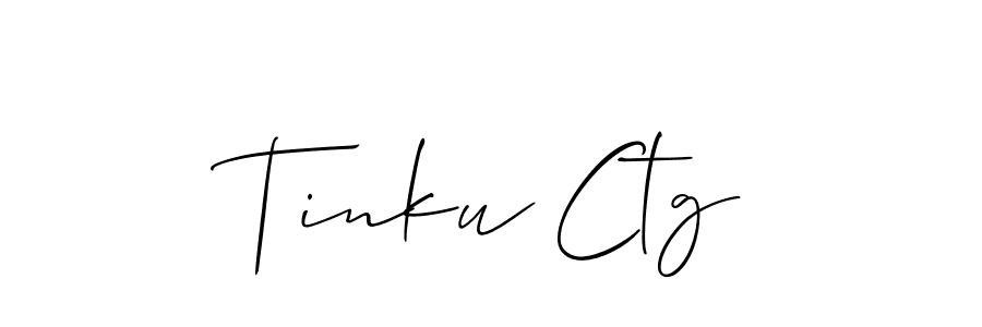 You can use this online signature creator to create a handwritten signature for the name Tinku Ctg. This is the best online autograph maker. Tinku Ctg signature style 2 images and pictures png