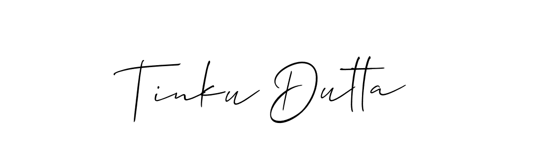 This is the best signature style for the Tinku Dutta name. Also you like these signature font (Allison_Script). Mix name signature. Tinku Dutta signature style 2 images and pictures png