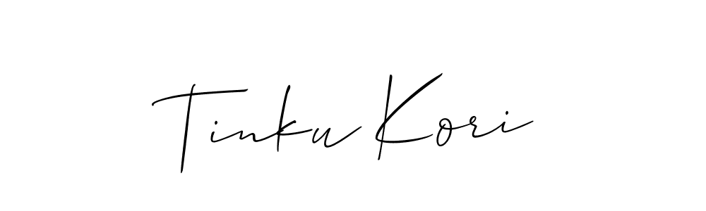 Make a beautiful signature design for name Tinku Kori. Use this online signature maker to create a handwritten signature for free. Tinku Kori signature style 2 images and pictures png