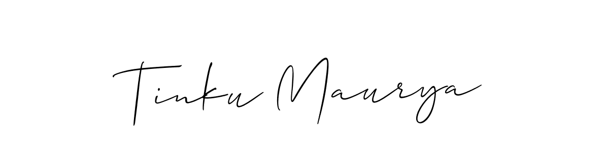 You can use this online signature creator to create a handwritten signature for the name Tinku Maurya. This is the best online autograph maker. Tinku Maurya signature style 2 images and pictures png