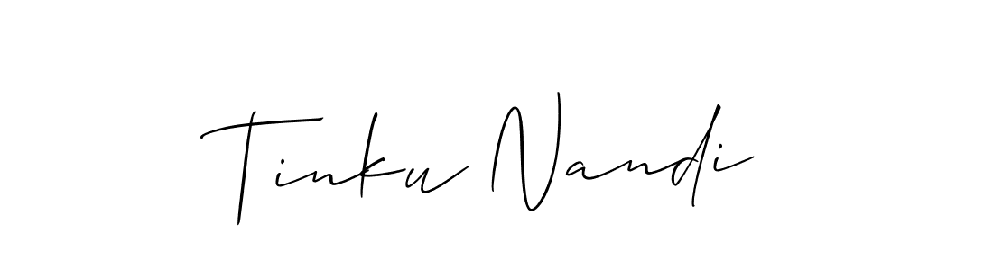 This is the best signature style for the Tinku Nandi name. Also you like these signature font (Allison_Script). Mix name signature. Tinku Nandi signature style 2 images and pictures png