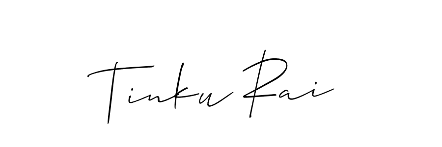 You can use this online signature creator to create a handwritten signature for the name Tinku Rai. This is the best online autograph maker. Tinku Rai signature style 2 images and pictures png