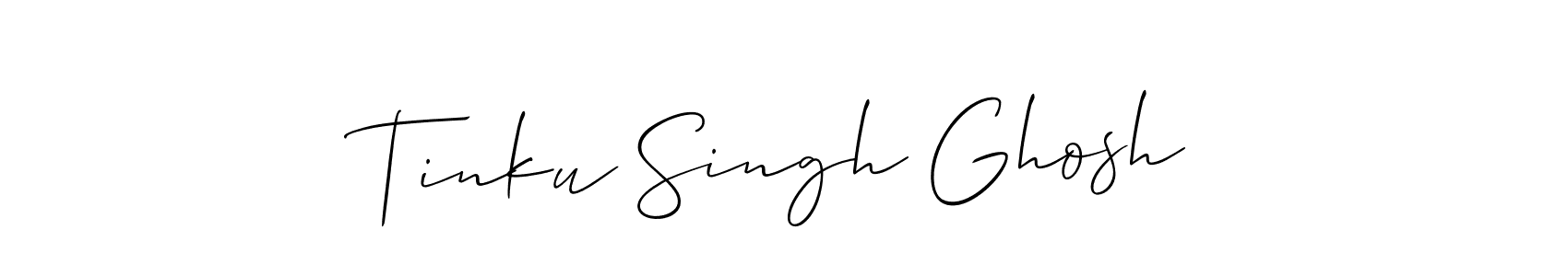 Best and Professional Signature Style for Tinku Singh Ghosh. Allison_Script Best Signature Style Collection. Tinku Singh Ghosh signature style 2 images and pictures png