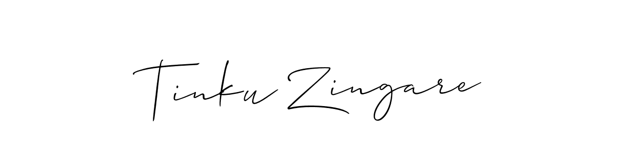 This is the best signature style for the Tinku Zingare name. Also you like these signature font (Allison_Script). Mix name signature. Tinku Zingare signature style 2 images and pictures png