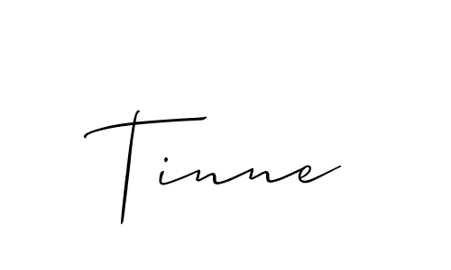 How to Draw Tinne signature style? Allison_Script is a latest design signature styles for name Tinne. Tinne signature style 2 images and pictures png