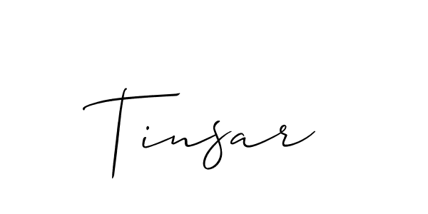 Check out images of Autograph of Tinsar name. Actor Tinsar Signature Style. Allison_Script is a professional sign style online. Tinsar signature style 2 images and pictures png