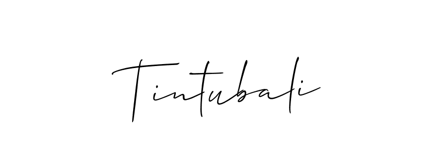 Once you've used our free online signature maker to create your best signature Allison_Script style, it's time to enjoy all of the benefits that Tintubali name signing documents. Tintubali signature style 2 images and pictures png