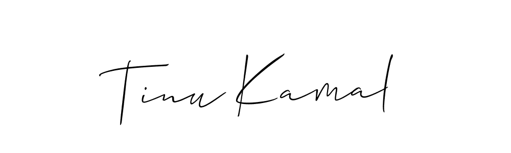Similarly Allison_Script is the best handwritten signature design. Signature creator online .You can use it as an online autograph creator for name Tinu Kamal. Tinu Kamal signature style 2 images and pictures png