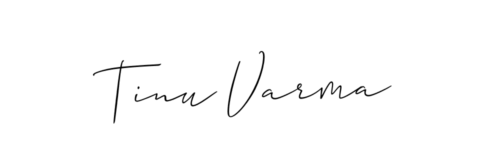 Make a beautiful signature design for name Tinu Varma. Use this online signature maker to create a handwritten signature for free. Tinu Varma signature style 2 images and pictures png