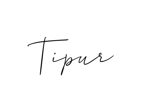 Best and Professional Signature Style for Tipur. Allison_Script Best Signature Style Collection. Tipur signature style 2 images and pictures png