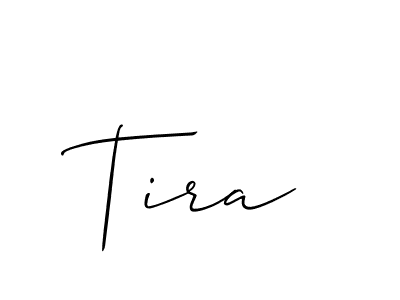 Similarly Allison_Script is the best handwritten signature design. Signature creator online .You can use it as an online autograph creator for name Tira. Tira signature style 2 images and pictures png