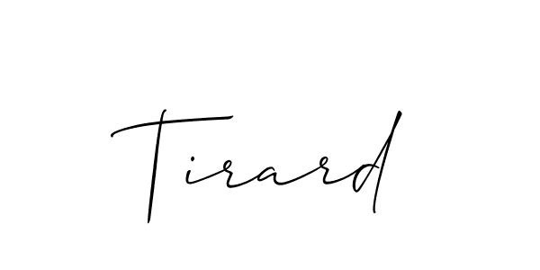 Here are the top 10 professional signature styles for the name Tirard. These are the best autograph styles you can use for your name. Tirard signature style 2 images and pictures png