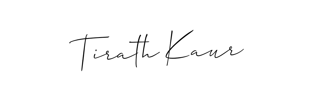 This is the best signature style for the Tirath Kaur name. Also you like these signature font (Allison_Script). Mix name signature. Tirath Kaur signature style 2 images and pictures png