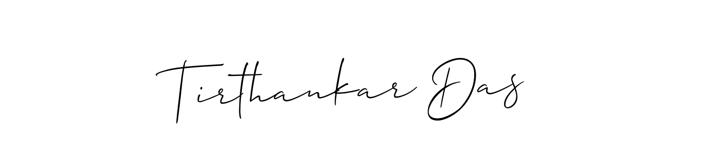 Also You can easily find your signature by using the search form. We will create Tirthankar Das name handwritten signature images for you free of cost using Allison_Script sign style. Tirthankar Das signature style 2 images and pictures png