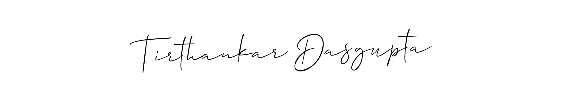 It looks lik you need a new signature style for name Tirthankar Dasgupta. Design unique handwritten (Allison_Script) signature with our free signature maker in just a few clicks. Tirthankar Dasgupta signature style 2 images and pictures png