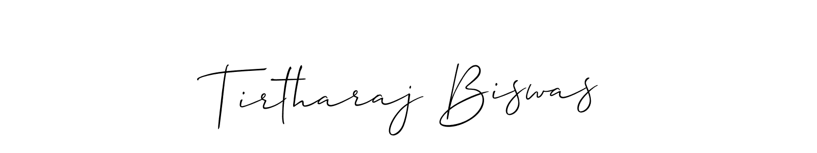 Design your own signature with our free online signature maker. With this signature software, you can create a handwritten (Allison_Script) signature for name Tirtharaj Biswas. Tirtharaj Biswas signature style 2 images and pictures png