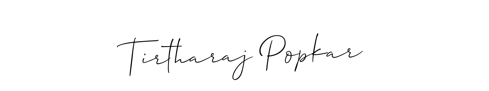 You can use this online signature creator to create a handwritten signature for the name Tirtharaj Popkar. This is the best online autograph maker. Tirtharaj Popkar signature style 2 images and pictures png