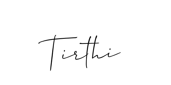 How to Draw Tirthi signature style? Allison_Script is a latest design signature styles for name Tirthi. Tirthi signature style 2 images and pictures png