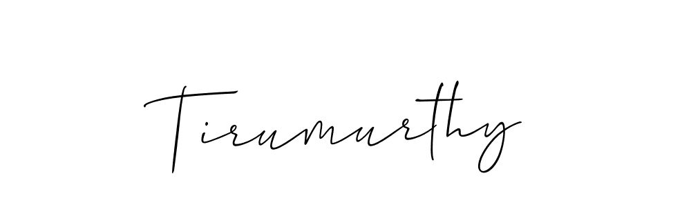 Also You can easily find your signature by using the search form. We will create Tirumurthy name handwritten signature images for you free of cost using Allison_Script sign style. Tirumurthy signature style 2 images and pictures png