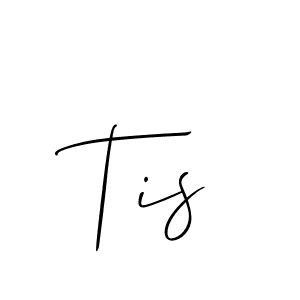 Allison_Script is a professional signature style that is perfect for those who want to add a touch of class to their signature. It is also a great choice for those who want to make their signature more unique. Get Tis name to fancy signature for free. Tis signature style 2 images and pictures png