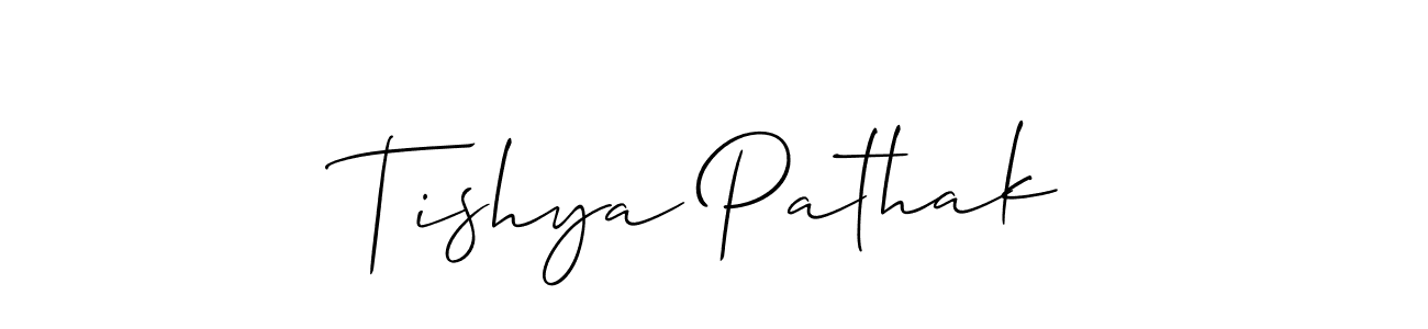 Check out images of Autograph of Tishya Pathak name. Actor Tishya Pathak Signature Style. Allison_Script is a professional sign style online. Tishya Pathak signature style 2 images and pictures png