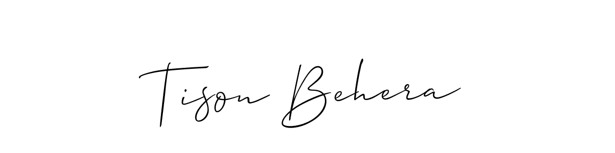 You can use this online signature creator to create a handwritten signature for the name Tison Behera. This is the best online autograph maker. Tison Behera signature style 2 images and pictures png