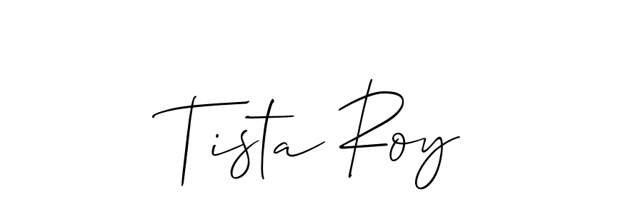 Make a beautiful signature design for name Tista Roy. Use this online signature maker to create a handwritten signature for free. Tista Roy signature style 2 images and pictures png