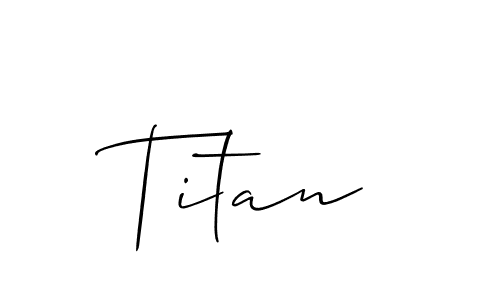 Also You can easily find your signature by using the search form. We will create Titan name handwritten signature images for you free of cost using Allison_Script sign style. Titan signature style 2 images and pictures png