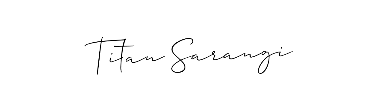 Check out images of Autograph of Titan Sarangi name. Actor Titan Sarangi Signature Style. Allison_Script is a professional sign style online. Titan Sarangi signature style 2 images and pictures png