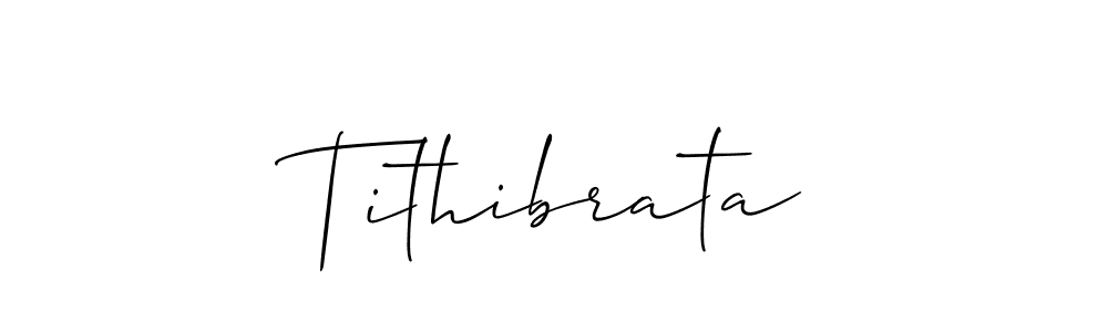 Make a short Tithibrata signature style. Manage your documents anywhere anytime using Allison_Script. Create and add eSignatures, submit forms, share and send files easily. Tithibrata signature style 2 images and pictures png