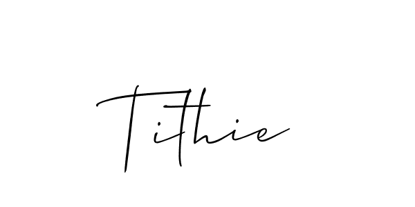 Here are the top 10 professional signature styles for the name Tithie. These are the best autograph styles you can use for your name. Tithie signature style 2 images and pictures png