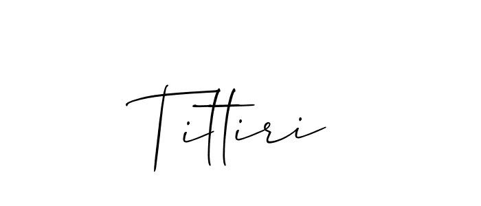 Check out images of Autograph of Tittiri name. Actor Tittiri Signature Style. Allison_Script is a professional sign style online. Tittiri signature style 2 images and pictures png