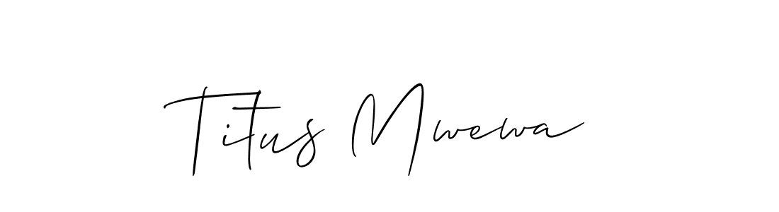 if you are searching for the best signature style for your name Titus Mwewa. so please give up your signature search. here we have designed multiple signature styles  using Allison_Script. Titus Mwewa signature style 2 images and pictures png