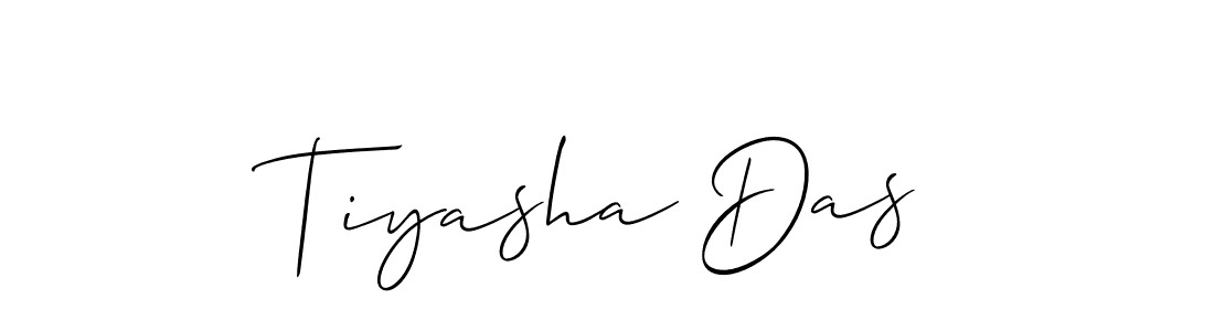 Tiyasha Das stylish signature style. Best Handwritten Sign (Allison_Script) for my name. Handwritten Signature Collection Ideas for my name Tiyasha Das. Tiyasha Das signature style 2 images and pictures png