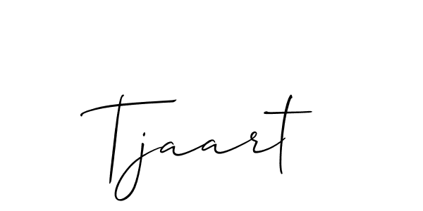 if you are searching for the best signature style for your name Tjaart. so please give up your signature search. here we have designed multiple signature styles  using Allison_Script. Tjaart signature style 2 images and pictures png