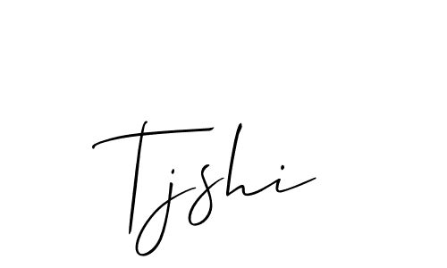 Make a beautiful signature design for name Tjshi. Use this online signature maker to create a handwritten signature for free. Tjshi signature style 2 images and pictures png