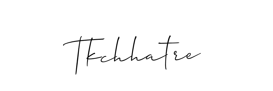 Similarly Allison_Script is the best handwritten signature design. Signature creator online .You can use it as an online autograph creator for name Tkchhatre. Tkchhatre signature style 2 images and pictures png