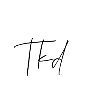 Check out images of Autograph of Tkd name. Actor Tkd Signature Style. Allison_Script is a professional sign style online. Tkd signature style 2 images and pictures png