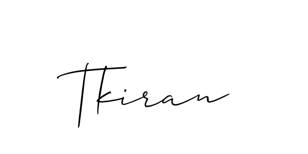 This is the best signature style for the Tkiran name. Also you like these signature font (Allison_Script). Mix name signature. Tkiran signature style 2 images and pictures png