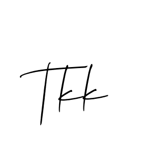 Here are the top 10 professional signature styles for the name Tkk. These are the best autograph styles you can use for your name. Tkk signature style 2 images and pictures png