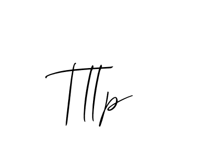 Tllp stylish signature style. Best Handwritten Sign (Allison_Script) for my name. Handwritten Signature Collection Ideas for my name Tllp. Tllp signature style 2 images and pictures png