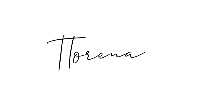 It looks lik you need a new signature style for name Tlorena. Design unique handwritten (Allison_Script) signature with our free signature maker in just a few clicks. Tlorena signature style 2 images and pictures png