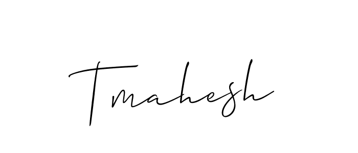 You can use this online signature creator to create a handwritten signature for the name Tmahesh. This is the best online autograph maker. Tmahesh signature style 2 images and pictures png