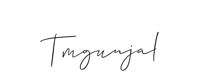 This is the best signature style for the Tmgunjal name. Also you like these signature font (Allison_Script). Mix name signature. Tmgunjal signature style 2 images and pictures png