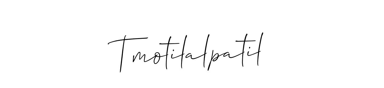 Make a beautiful signature design for name Tmotilalpatil. Use this online signature maker to create a handwritten signature for free. Tmotilalpatil signature style 2 images and pictures png